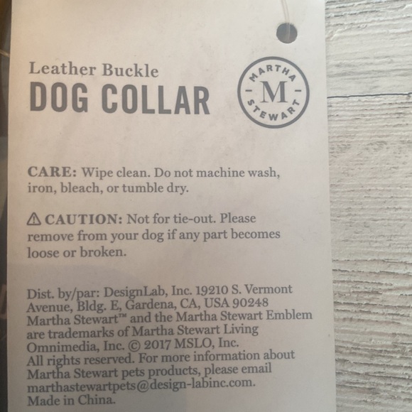 Martha Stewart Dog l/Cat Collar Set of 2- NWT 11-13in (27.9-33cm) 🐾FreeShipping🐾 - Picture 9 of 11